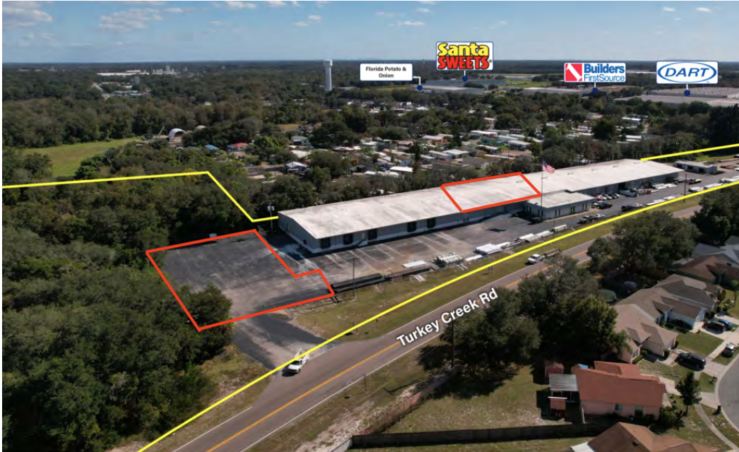 Plant City Warehouse w/ Paved Laydown Yard
